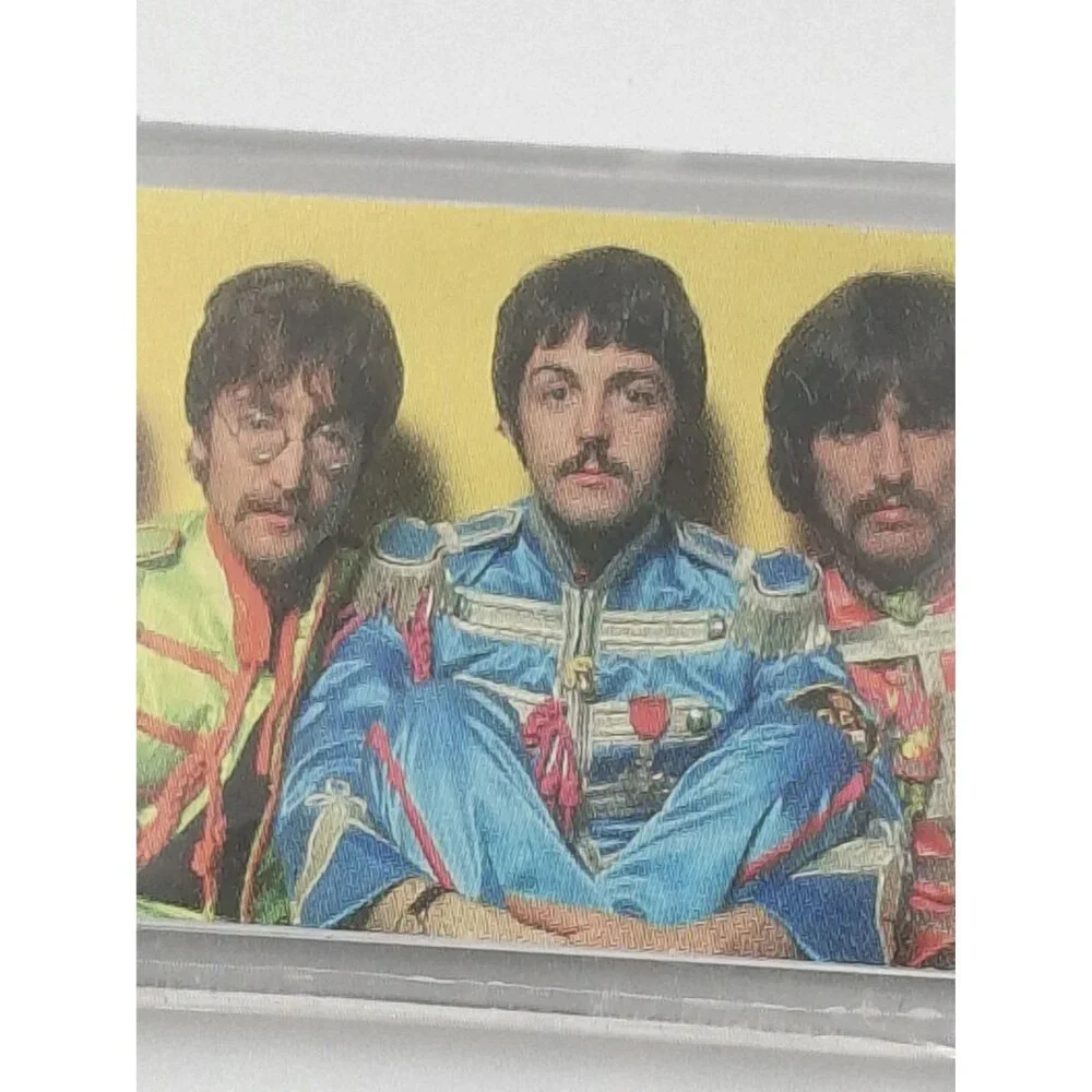 Vintage Beatles Sgt. Peppers Lonely Hearts Club Band Keychain 1996 Reedproductio